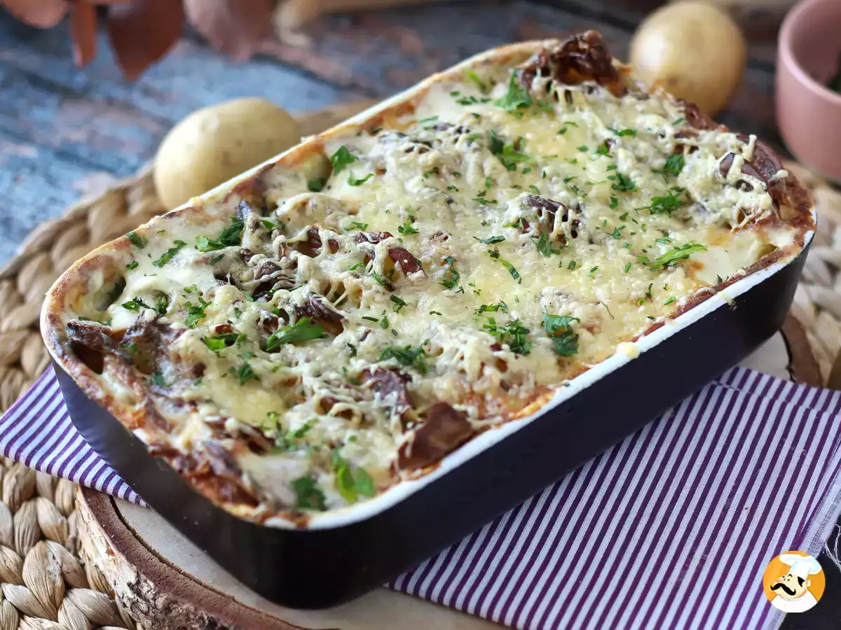 3. Zemiakový gratin s fritézou Air Fryer: roztápanie a zlatohnedá farba k dokonalosti