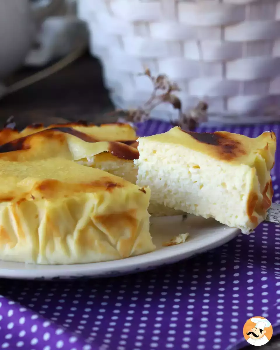 5. Tvarohový koláč s fritézou Airfryer