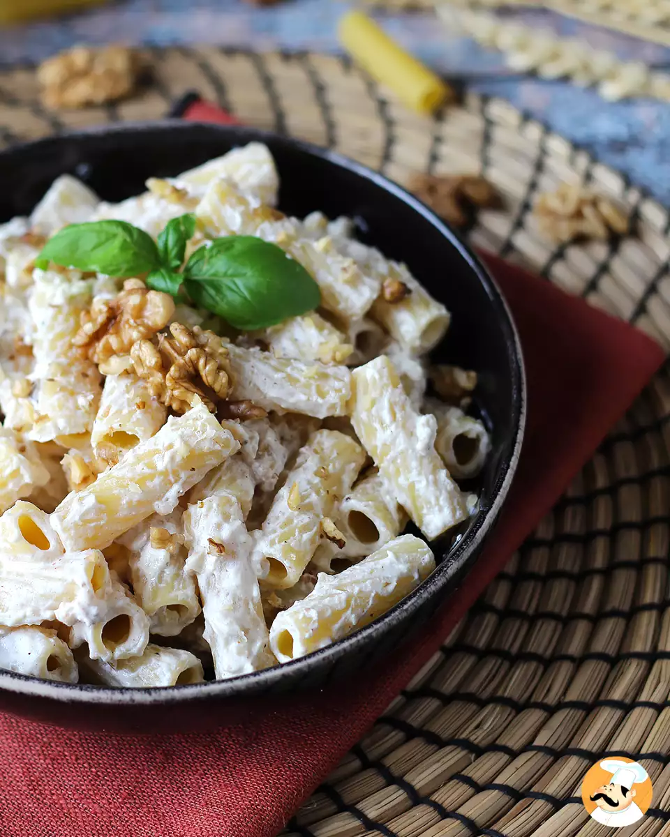 8. Tortiglioni s ricottou a vlašskými orechmi