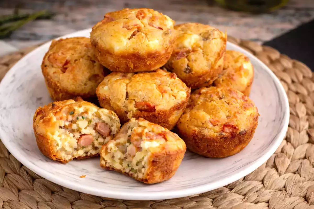 Slané muffiny na niekoľko dní bez nápadov. 8 receptov, keď neviete, čo variť, ale chcete sa dobre najesť.