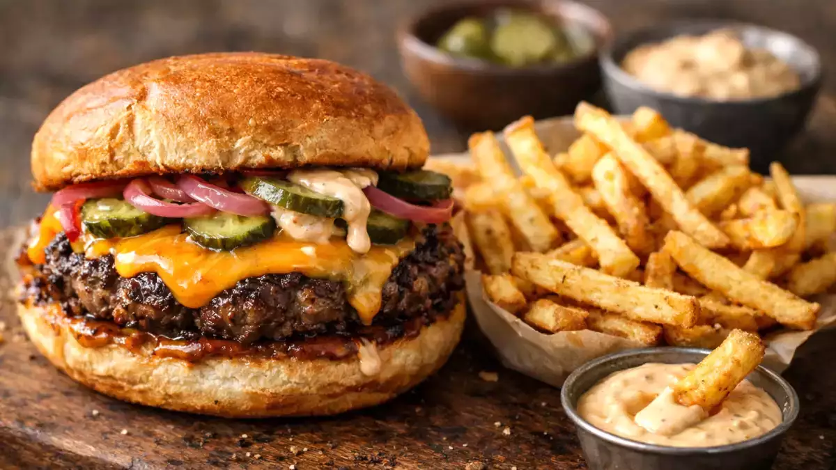 Domáca a vylepšená burgerová noc: nápady na mäso, žemle, omáčky a prílohy