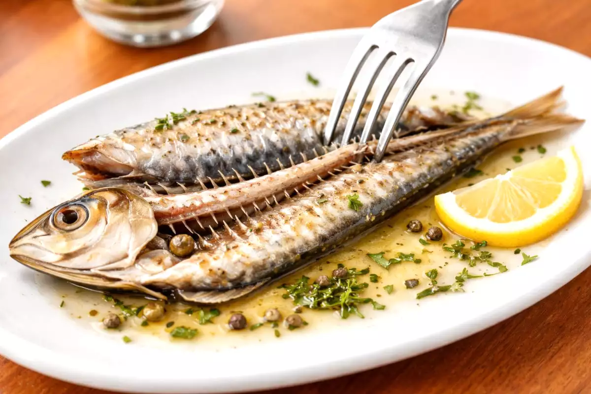 Ako odstrániť kosti sardiniek bez rozoberania rýb a bez straty času v kuchyni