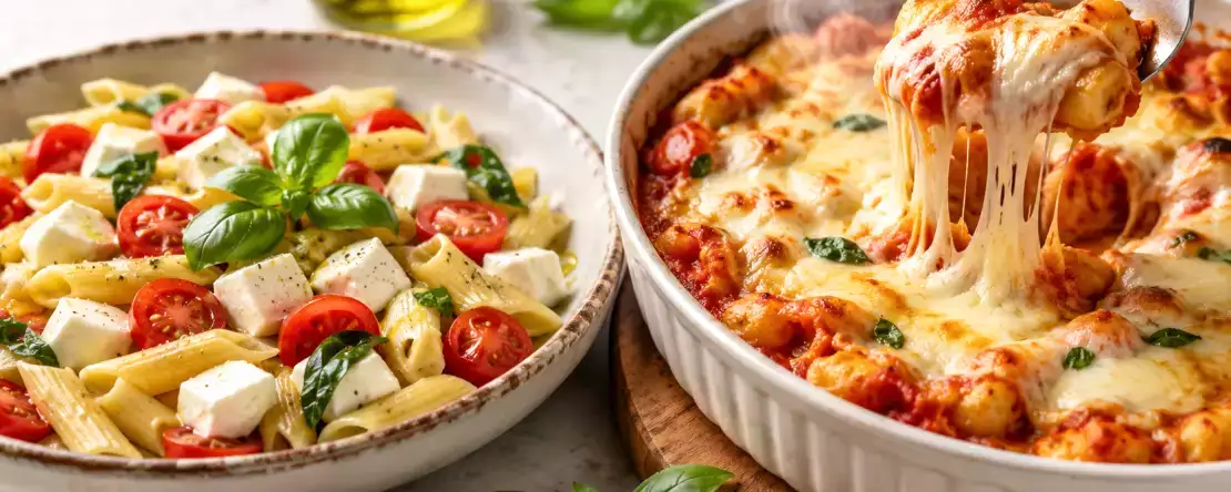Surová alebo varená mozzarella v cestovinách? Rozdiel, ktorý zmení chuť tvojho jedla