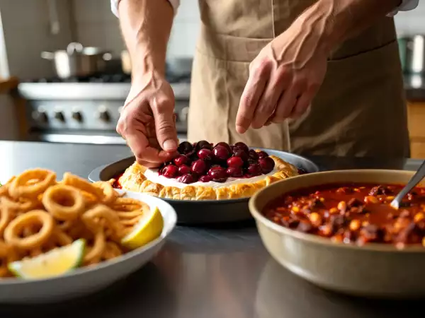 Denné menu, 12. júla: španielske calamares, mexické chilli con carne a čerešňový koláč z lístkového cesta