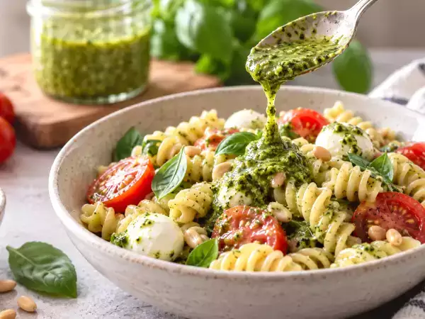 12 omáčok, vinaigrettov a zálievok, vďaka ktorým sa vaše cestovinové šaláty premenia na jedlá plné chuti