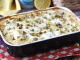 Články: Lasagne di pesce: krémový recept s lososom, burratou a pistáciami, ktorý je revolúciou v nedeľnom obede