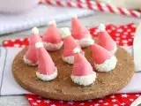 Recept Meringues santa klobúky