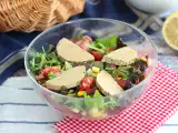 Recept Šalát landaise s foie gras (šalát perigord)