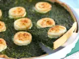 Recept Špenátový koláč s kozím syrom