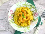 Recept Expresné krevetové kari s kokosovým mliekom