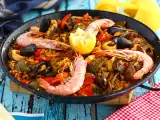 Recept Paella s morskými plodmi