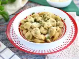 Recept Tortellini s parmezánom, šunkou a bazalkou