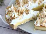 Recept Citrónový koláč s pusinkami