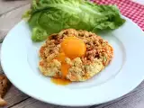 Recept Zakalené vajcia s chorizom