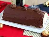 Recept Vianočné poleno s ferrero rochers