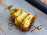 Recept Vianočné stromčeky z lístkového cesta s pestom na vianočný aperitív
