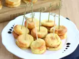 Recept Makrónky z foie gras s quenelles