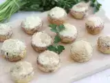 Recept Plnené huby na aperitív