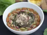 Recept Smoothie misa kiwi mäta špenátové výhonky