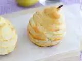 Recept Hrušky z lístkového cesta s čokoládovým stredom
