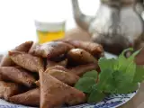 Recept Briouats s mandľami, malé orientálne pečivo