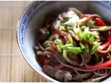 Recept Hovädzie mäso yakisoba