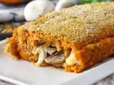 Recept Tekvicová sekaná so šampiňónmi a syrom scamorza: chutný a jednoduchý pečený recept
