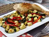 Recept Kuracie mäso s paprikou a cuketou vo fritéze: hotové za 20 minút!
