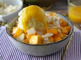 Recept Mango bingsu, lahodný kórejský dezert s mangom, ktorý je hitom po celom svete
