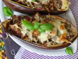 Recept Plnené baklažány s mozzarellou au gratin