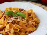 Recept Cestoviny s bolonskou omáčkou - tagliatelle al ragù alla bolognese