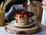 Recept Mäkké vegánske palacinky s ľanovým vajcom: jednoduchý recept bez vajec