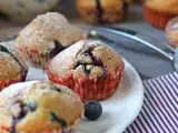 Recept Čučoriedkové muffiny, mini verzia pyrenejského koláča!