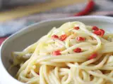 Recept Špagety aglio, olio a peperoncino: talianske tradičné jedlo na poslednú chvíľu