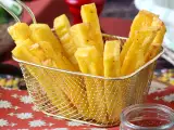 Recept Polenta vyprážaná vo fritéze air fryer: chrumkavá, zdravá a bezlepková
