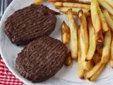 Recept Ako pripraviť mletý steak vo fritéze air fryer?