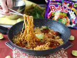 Recept Ako uvariť buldak habanero limetkové rezance, recept s marinovaným kuracím mäsom!