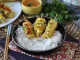Recept Kuracie kebaby s omáčkou satay, kulinárska cesta do ázie!