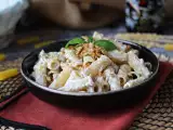Recept Cestoviny s ricottou a vlašskými orechmi: krémové a chrumkavé