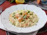 Recept Rizoto s krevetami a citrónom, elegantný a jednoduchý prvý chod