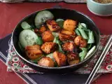 Recept Lososové kúsky vo fritéze s ázijskou marinádou