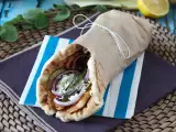 Recept Gyros s halloumi, vegetariánska verzia gréckeho sendviča!
