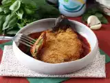 Recept Zapečený baklažán na milánsky spôsob, ale vegetariánsky - varenie vo fritéze