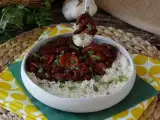 Recept Ryža s červenou fazuľou a slaninou: typické kubánske jedlo