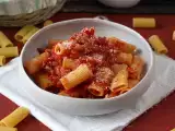 Recept Pasta all'amatriciana, tradičný recept vysvetlený krok za krokom