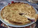 Recept Expresný koláč s červeným ovocím
