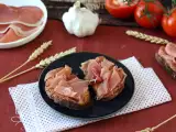 Recept Sendviče s paradajkami a šunkou serrano