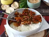 Recept Huby na kórejský spôsob - huby shiitake v omáčke gochujang