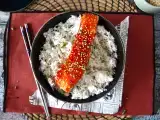 Recept Losos na kórejský spôsob s omáčkou gochujang pripravený za 8 minút