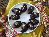 Recept Domáce snickers: datle, arašidy a čokoláda - zdravé občerstvenie bez pridaného cukru